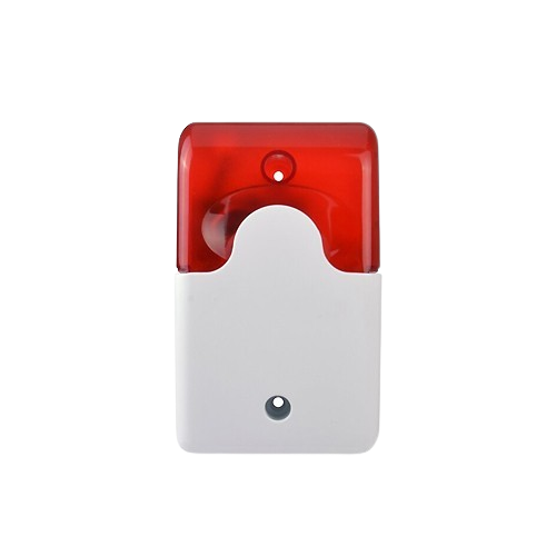 Image of Flash LED Strobe Light Wired Siren 12V
