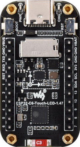 Image of ESP32-C6-Touch-LCD-1.47