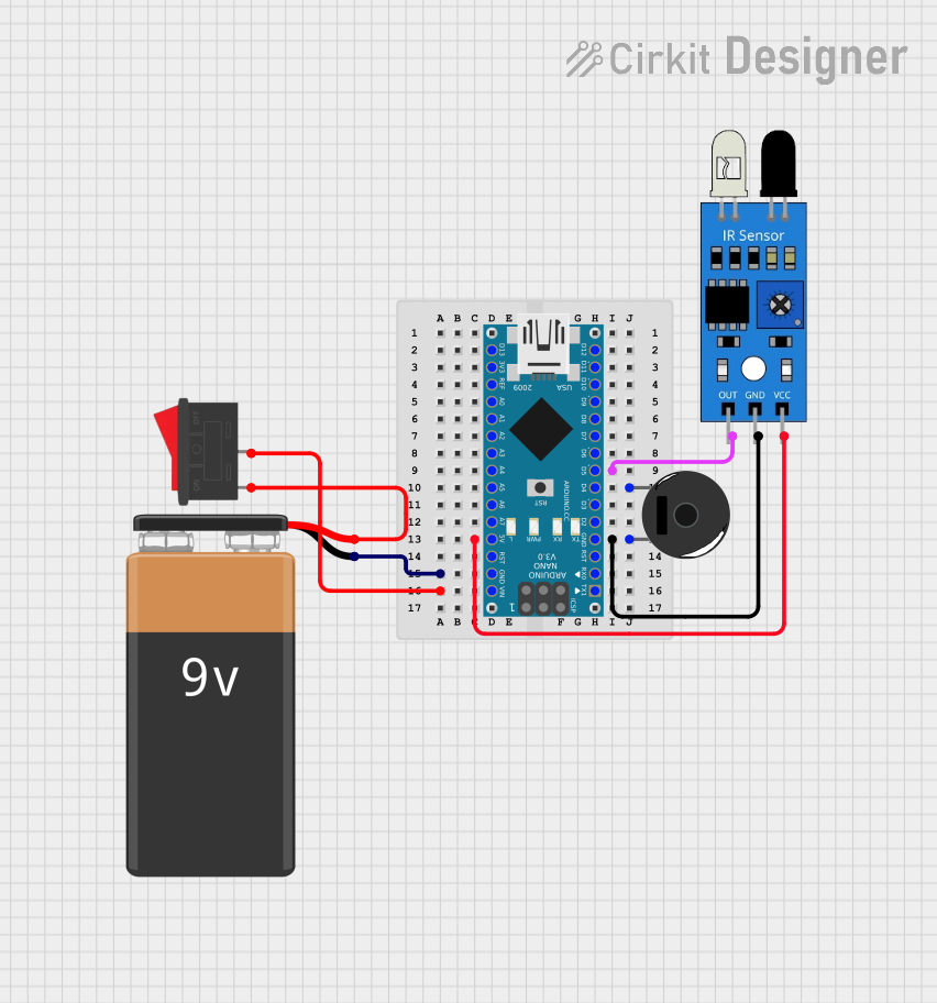 Image of SLEEP_DETECTOR_NANO: A project utilizing Piezo Buzzer in a practical application