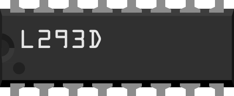 Image of L293D H-Bridge