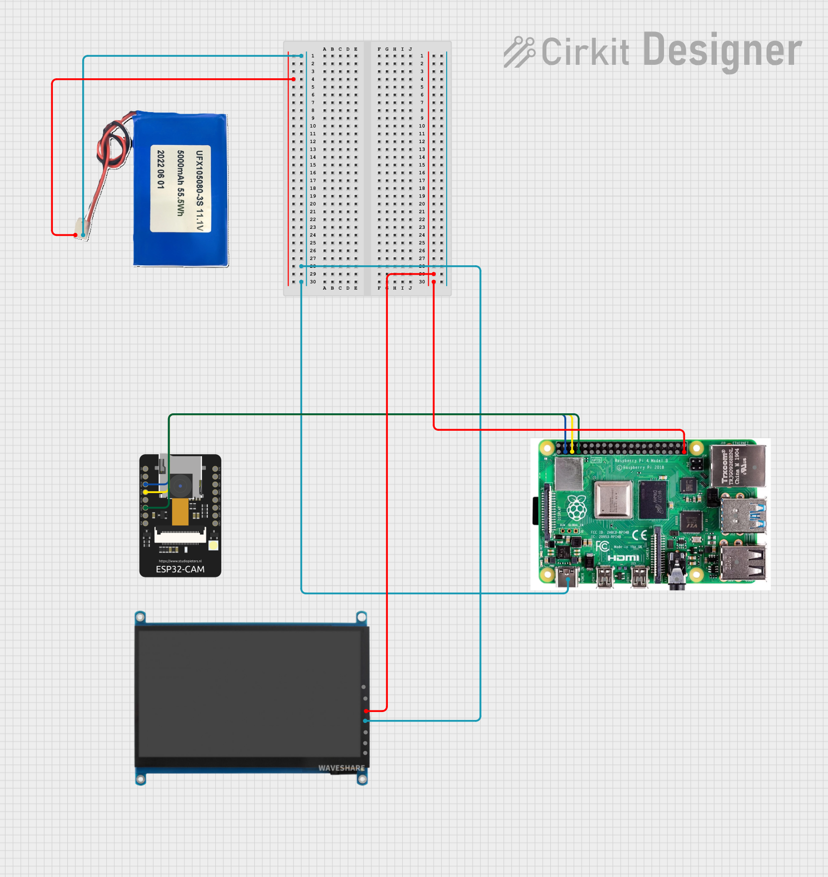 Image of diagram: A project utilizing Waveshare e-Paper Driver HAT in a practical application