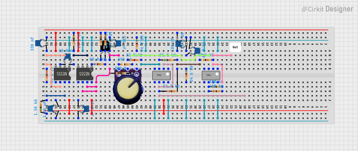 Image of project 2: A project utilizing 555 Timer IC in a practical application