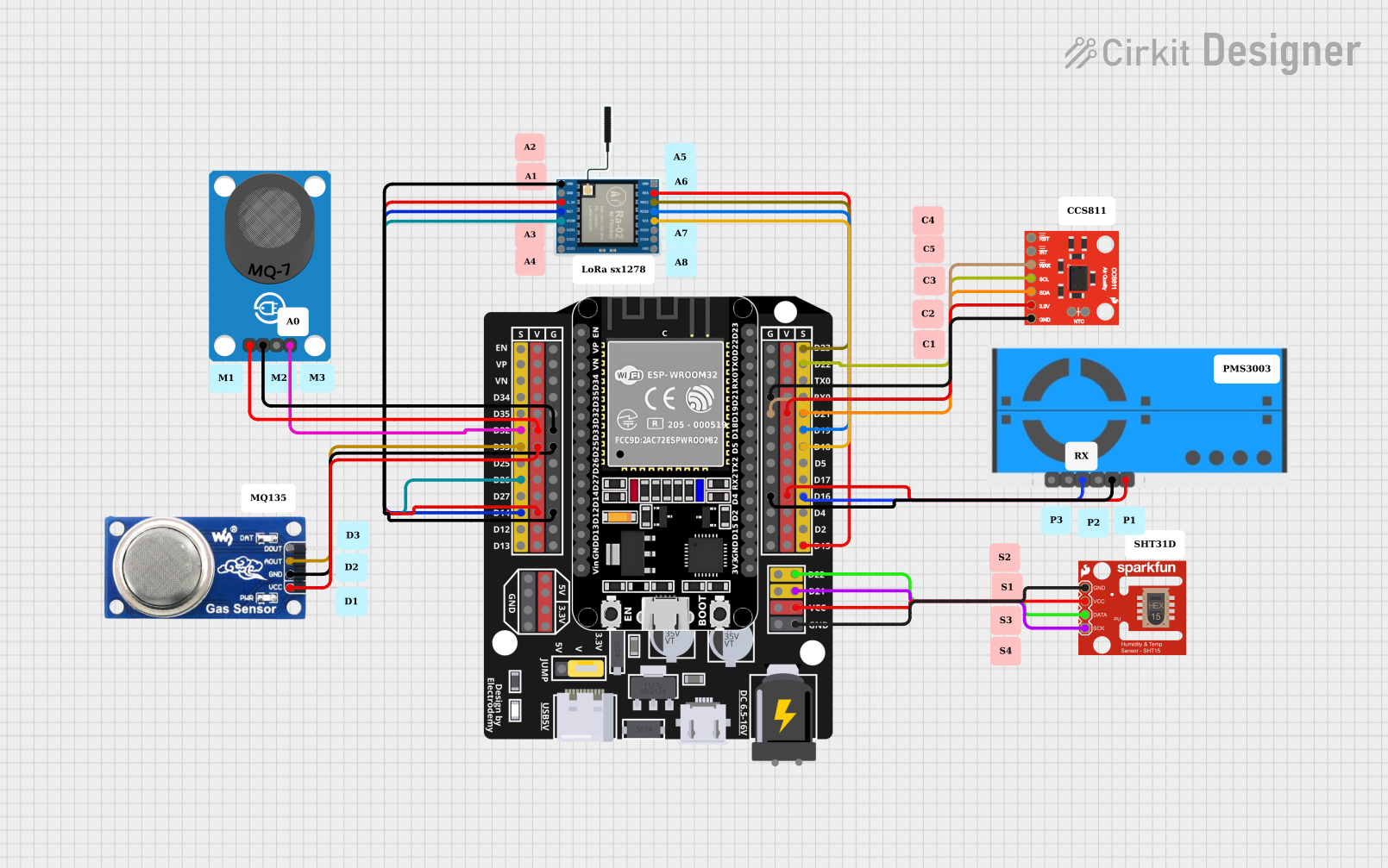 Image of Esquema_Proyect_Grade: A project utilizing SparkFun Air Quality Breakout - CCS811 in a practical application