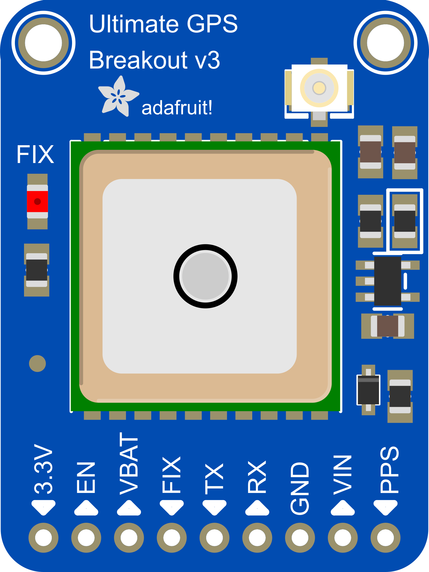 Image of Adafruit Ultimate GPS v3