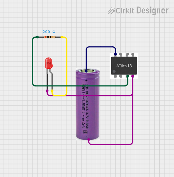 Image of led: A project utilizing ATtiny85 in a practical application