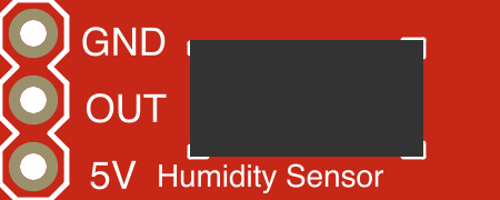 Image of Humidity Sensor - HIH-4030 Breakout