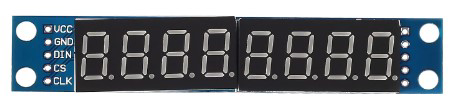 Image of MAX7219 display 7 segment 4 digit