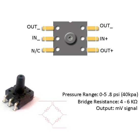 Image of MPS20N0040D PRESSURE SENSOR 