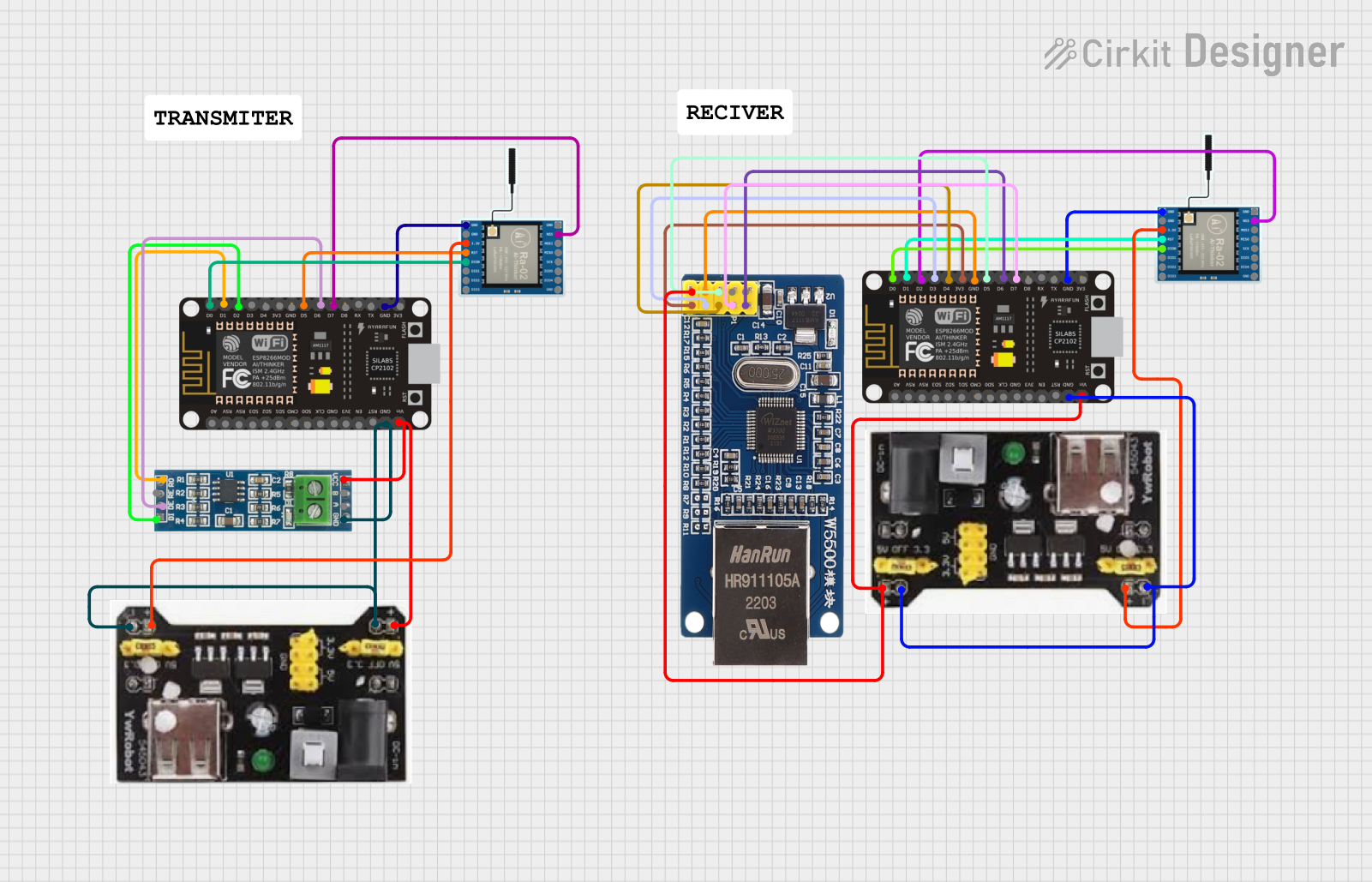 Image of Wiring Diagram LoRa: A project utilizing TP-Link Router in a practical application