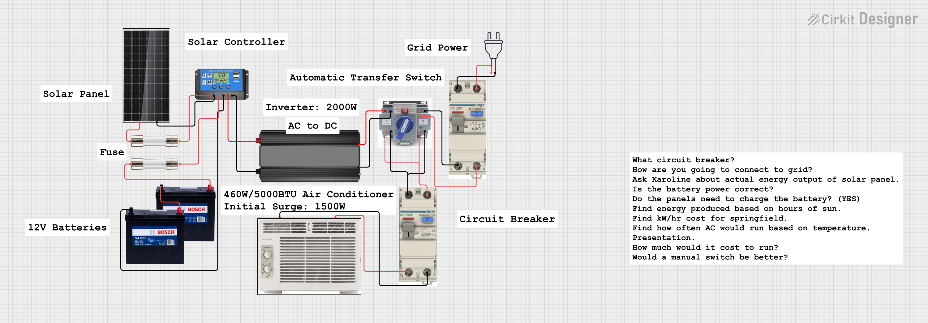 Image of Copy of Copy of Solar Circuit 380W: A project utilizing Solar Panel 380W in a practical application