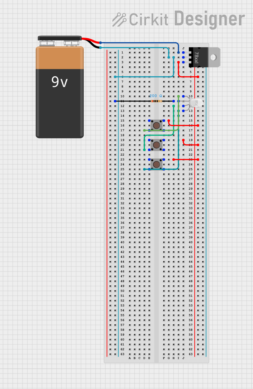 Image of rgb circuit: A project utilizing LED RGB in a practical application