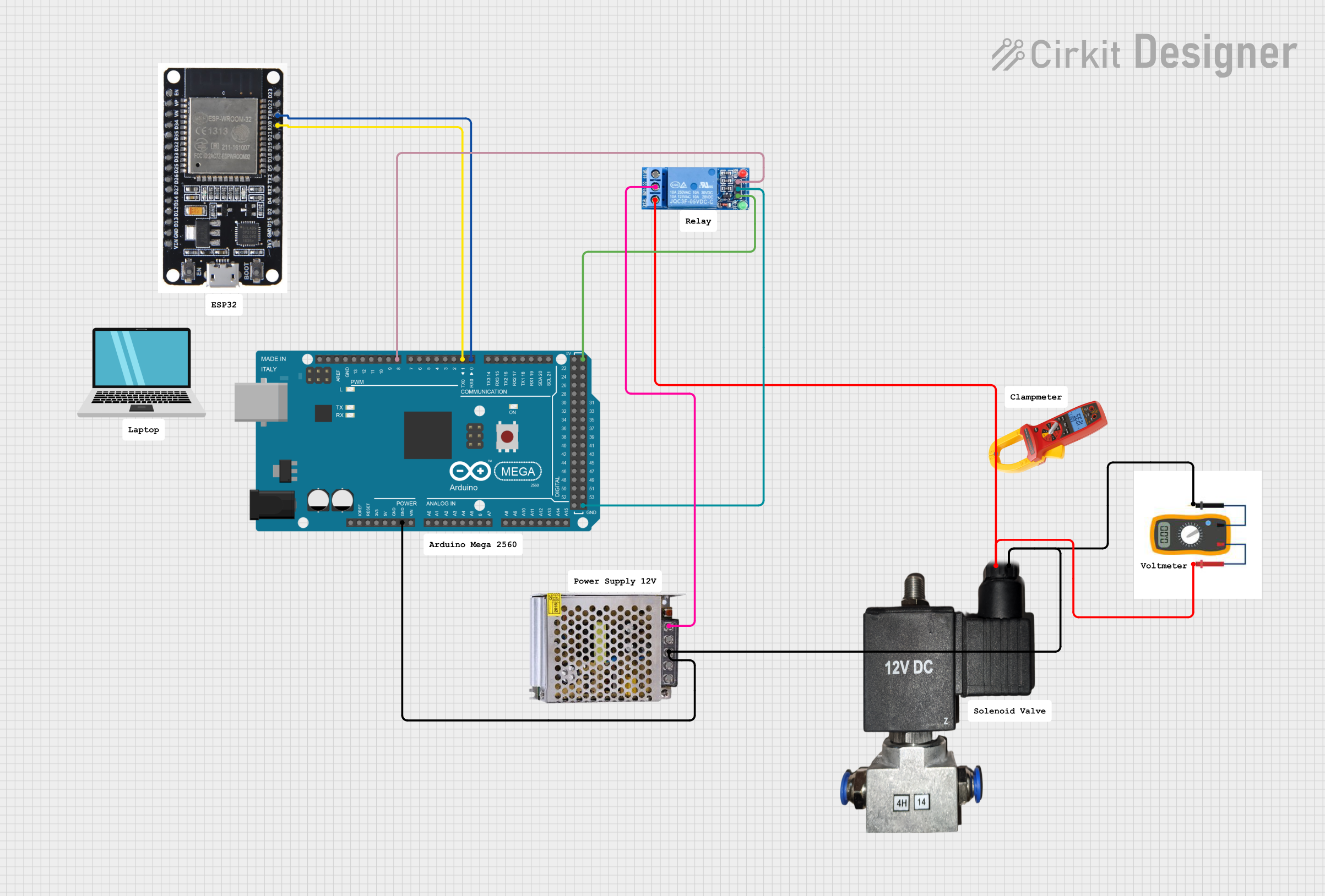 Image of uji aktuator co2: A project utilizing 12v Pneumatic solenoid valve in a practical application