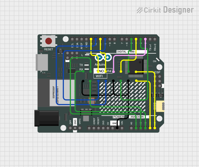 Image of SMD2121 Led screen - r4: A project utilizing Adafruit Mini 8x8 LED Matrix Backpack Blue in a practical application