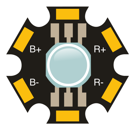 Image of Prolight RGB 3 Watt Star