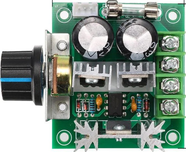 Image of 12V 10A PWM DC Motor Speed Controller