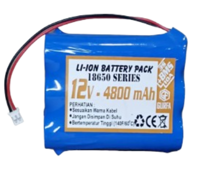 Image of Battery lithium 18650 12V