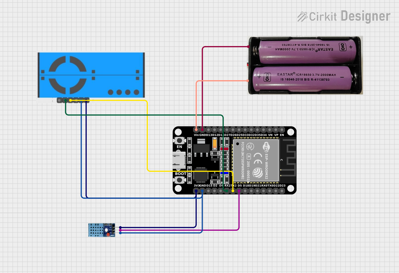 Image of Sensor: A project utilizing PMS5003 Board in a practical application