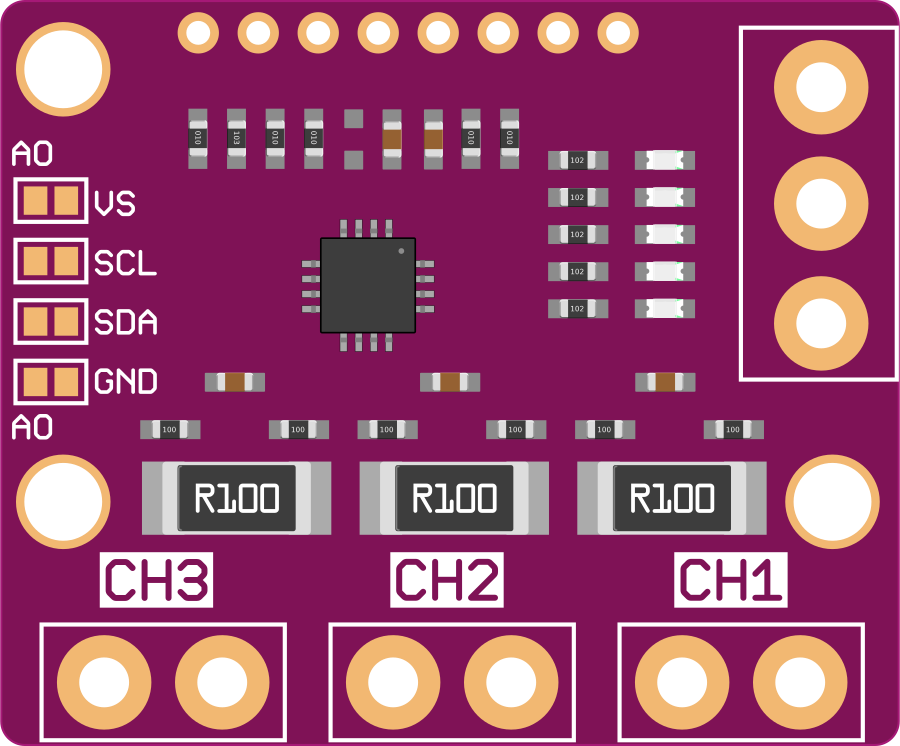 Image of INA 3221 Power Monitor