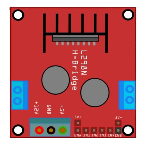 Image of Motor Driver (L298N)