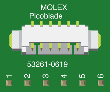 Image of Molex Picoblade Series Header