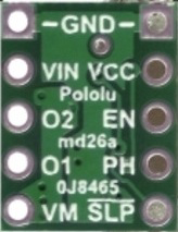 Image of Single Brushed DC Motor Driver Carrier