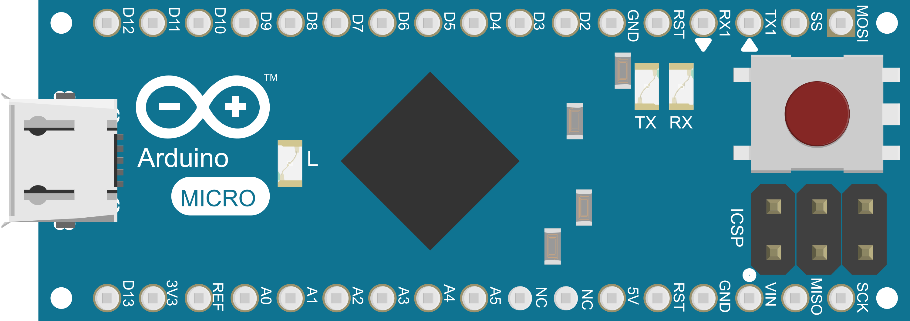 Image of Arduino Micro (Rev3)