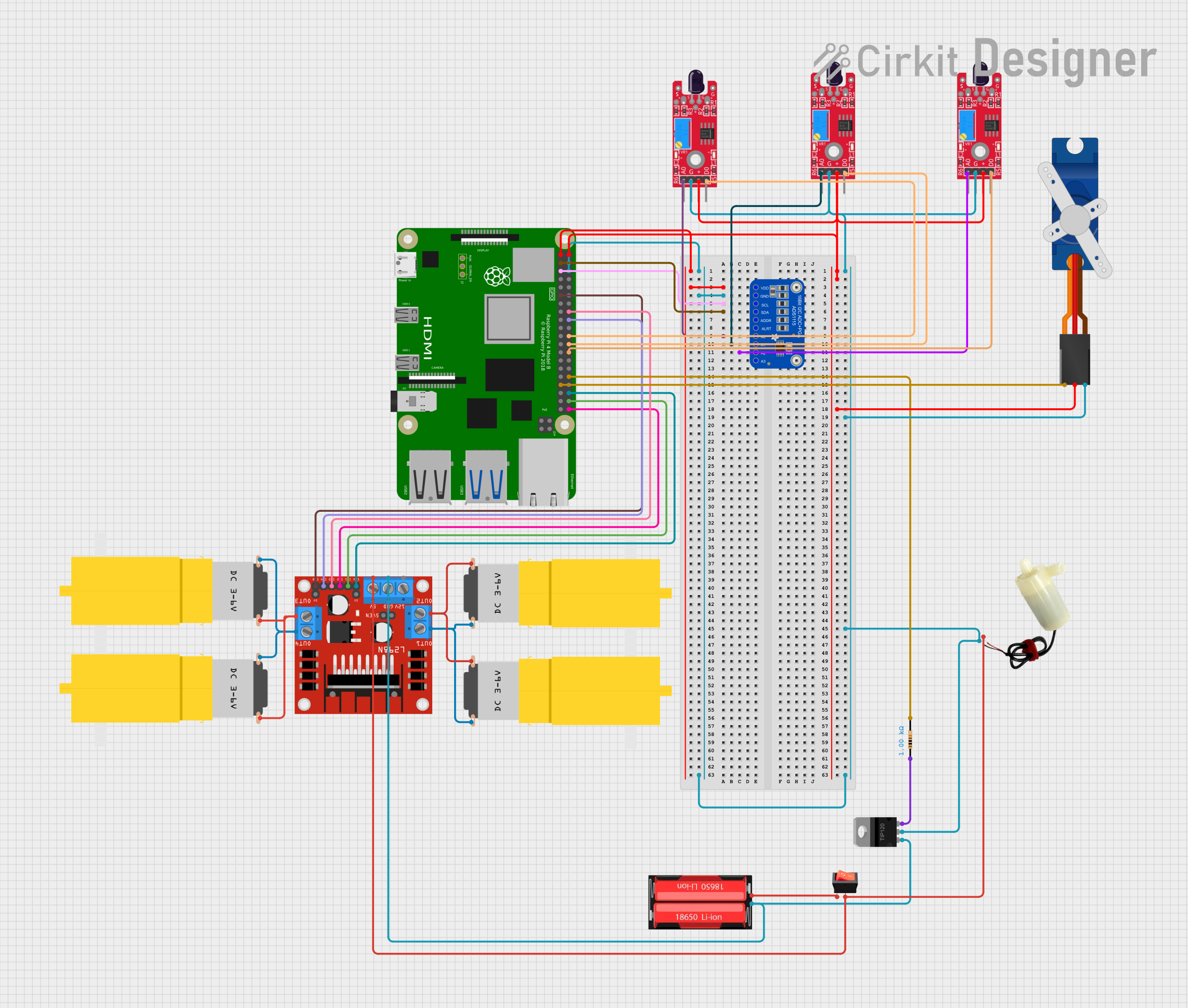 Image of FireFighter-2: A project utilizing ATXRaspi in a practical application
