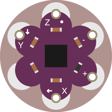 Image of LilyPad Accelerometer ADXL335