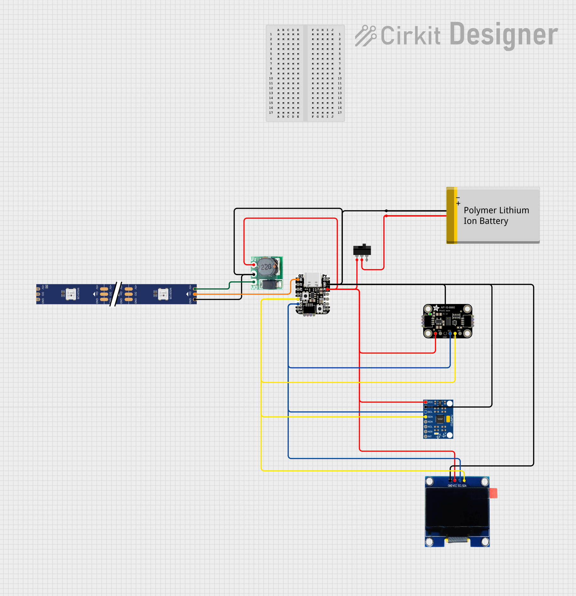 Image of lab: A project utilizing m5Stack ATOM Lite in a practical application