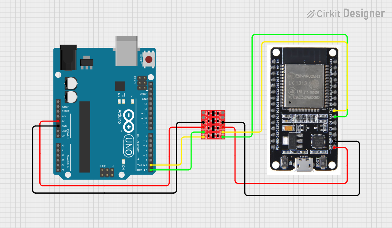 Image of connect: A project utilizing Bi-Directional Logic Level Converter in a practical application