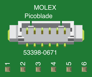 Image of Molex Picoblade Series Header