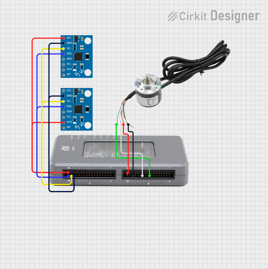 Image of encoder myRIO MPU6050: A project utilizing myRIO in a practical application