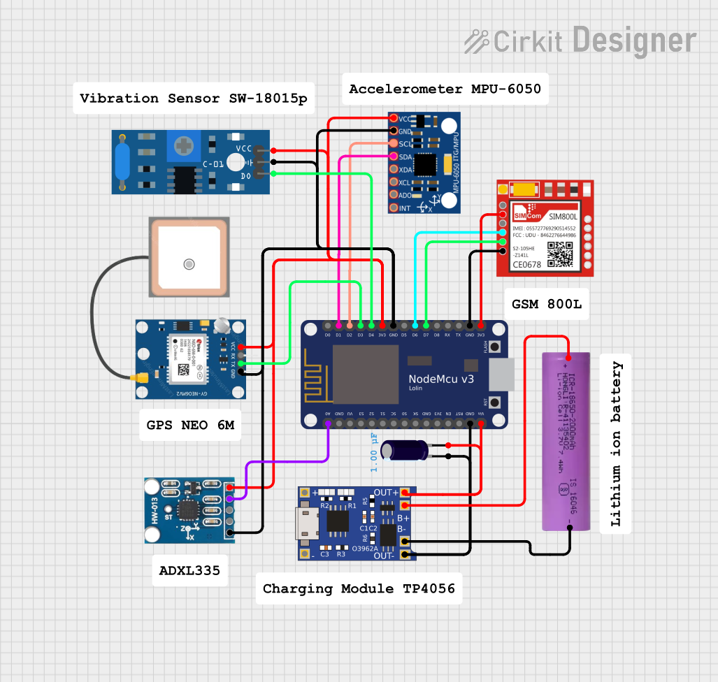 Image of RaahMitra - Smart Helmet: A project utilizing 4066 in a practical application