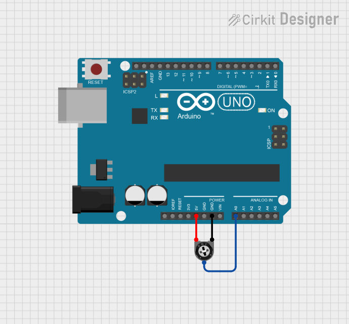 Image of Potenciometer: A project utilizing Potentiometer in a practical application