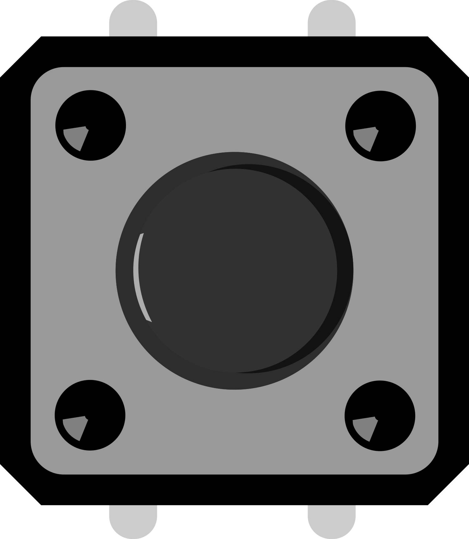 Image of Tactile Switch Buttons - 12mm Square