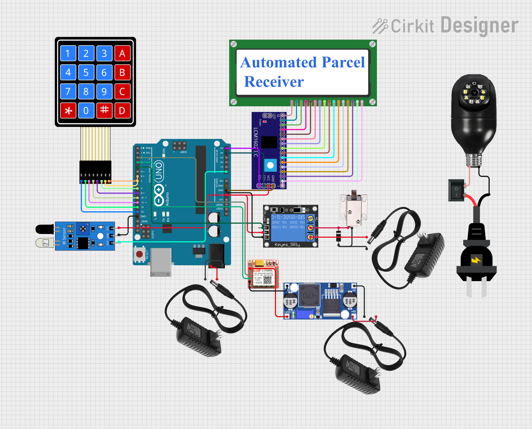 Image of thesid: A project utilizing 4081 Quad And Gates in a practical application