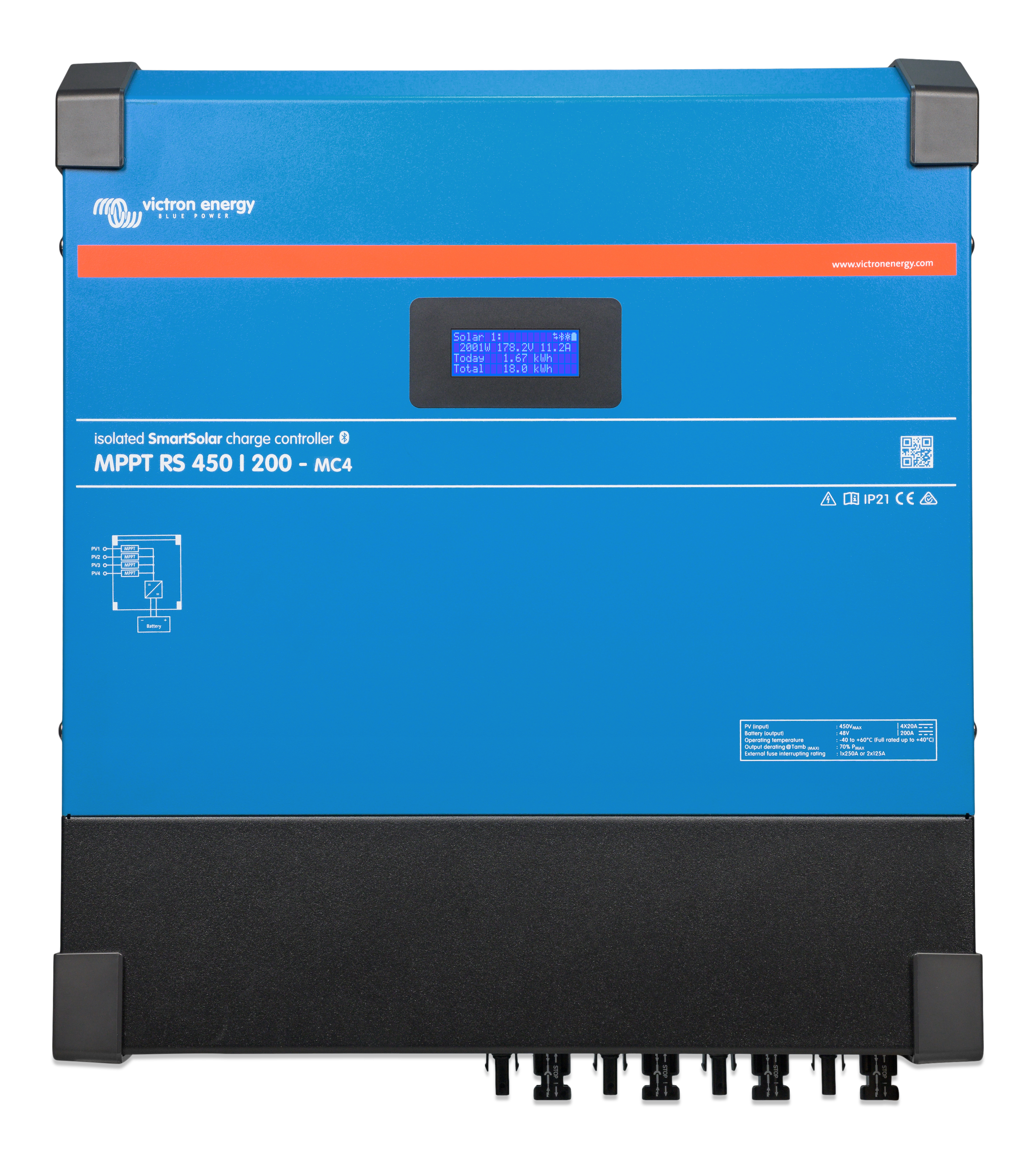Image of SmartSolar MPPT RS 450|200 MC4