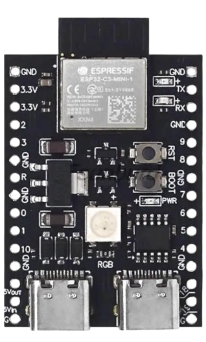 Image of ESP32-C3-Mini-1 Dual Type-C USB Development Board 4Mbit Flash