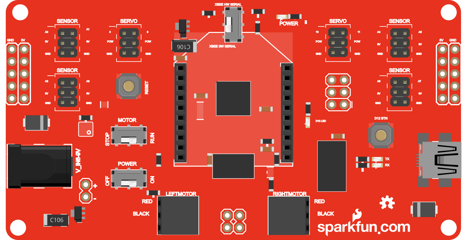 Image of RedBot MainBoard