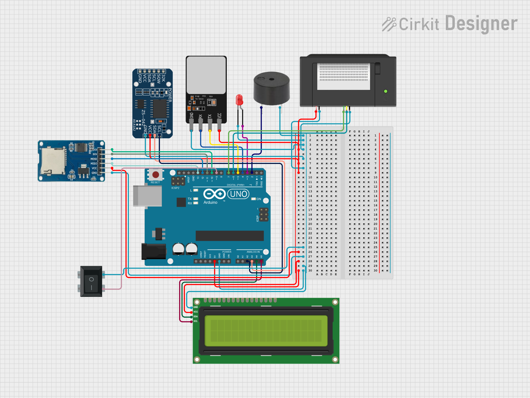 Image of Research Internal Design (2): A project utilizing Arduino UNO in a practical application