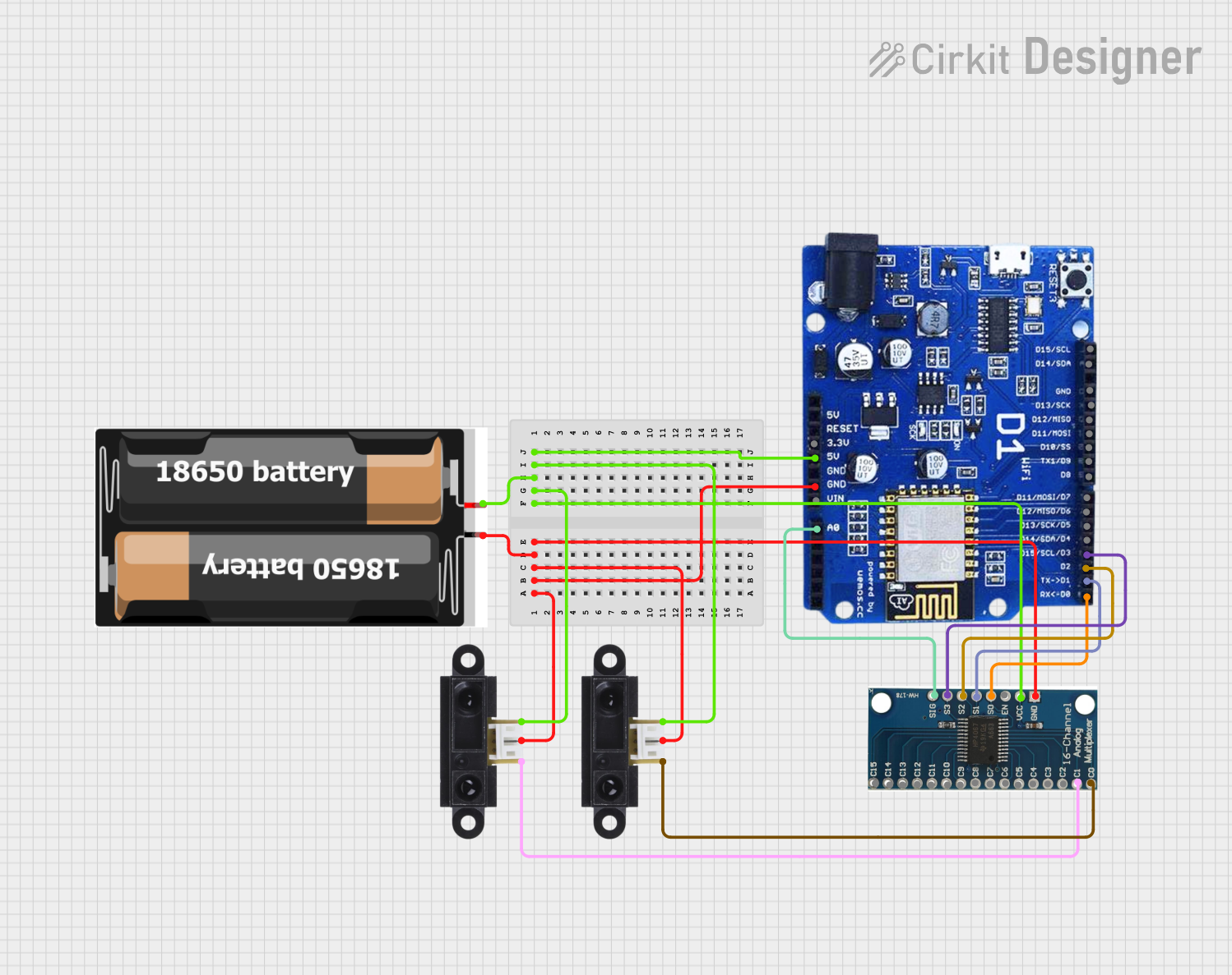 Image of v3: A project utilizing Sharp IR Sensor in a practical application