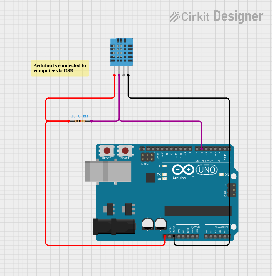 Image of Measure Temperature a: A project utilizing DHT11 Sensor V2 in a practical application