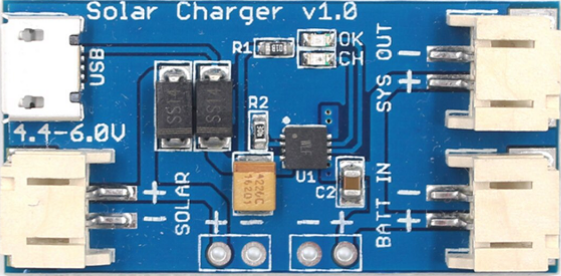 Image of Solar LiPo Charger Module