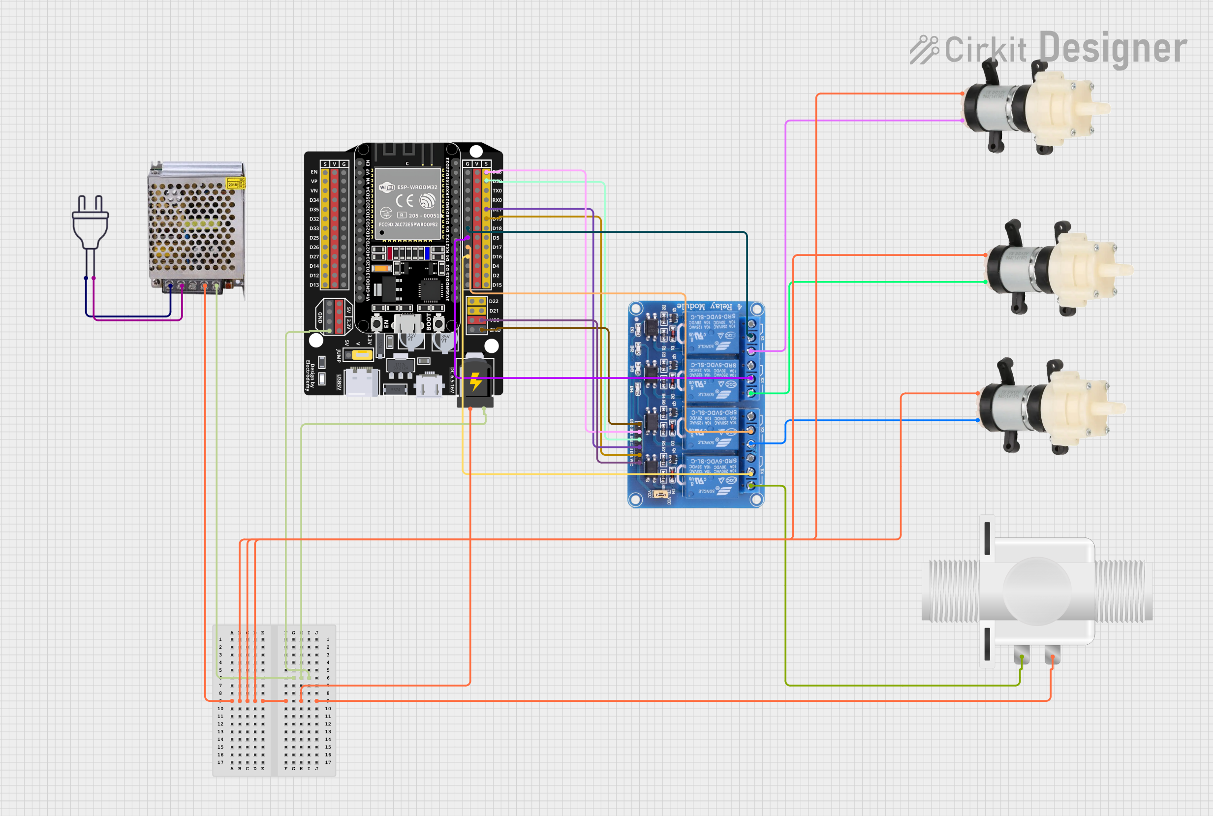 Image of fertilizer mixer: A project utilizing 12v Pneumatic solenoid valve in a practical application