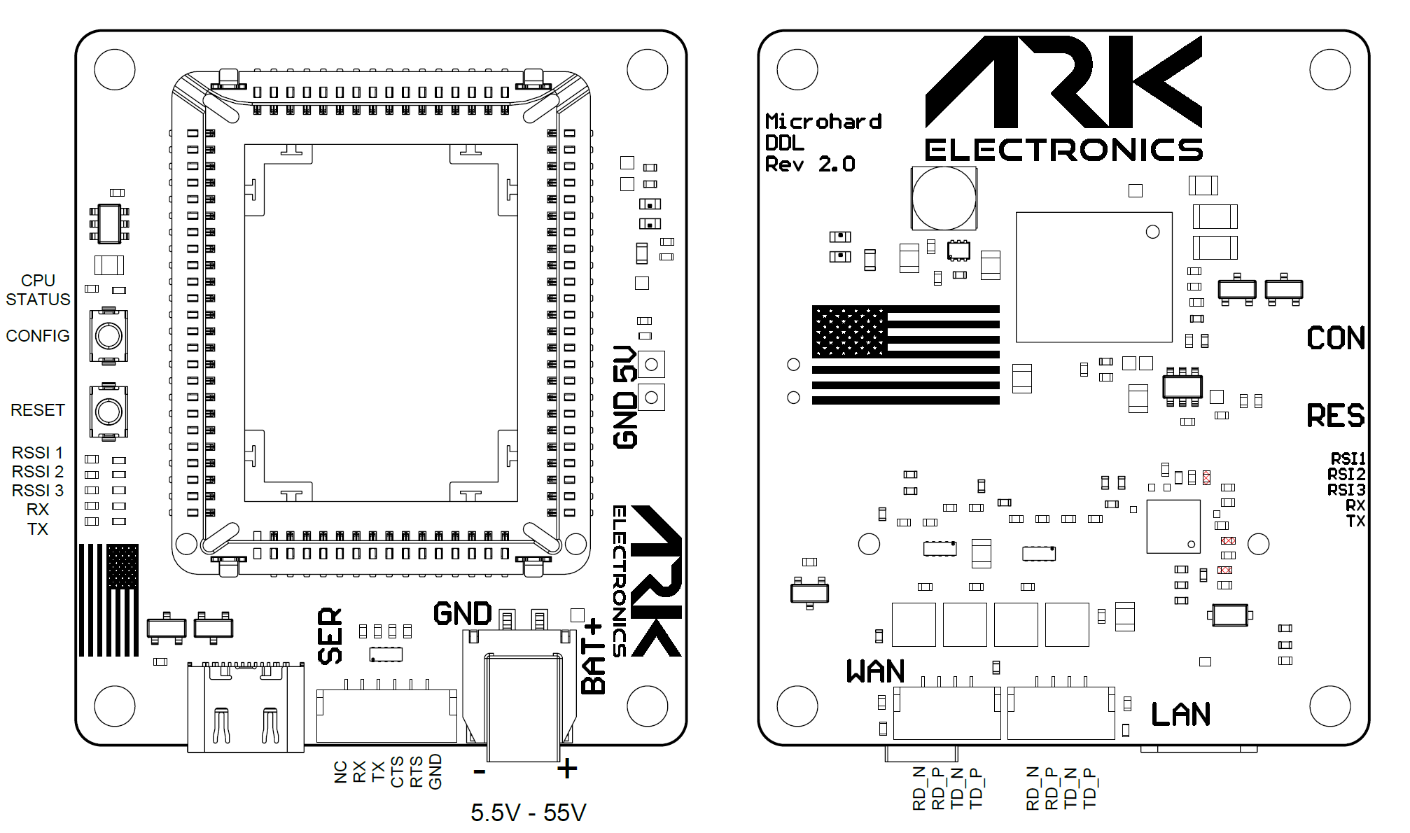 Image of ARK Microhard DDL Carrier