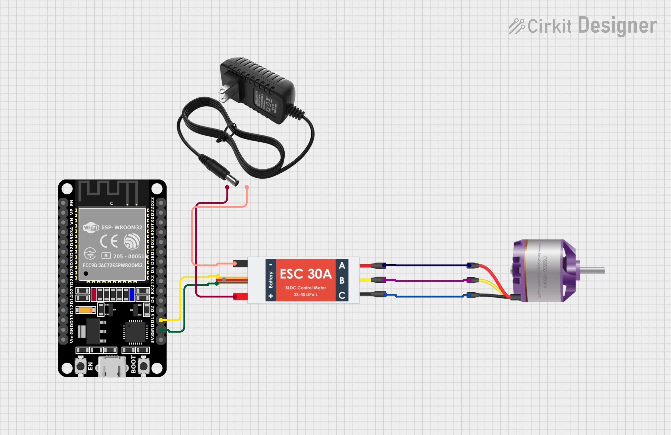 Image of BRUSHLESS DC MOTOR: A project utilizing Brushless Motor in a practical application