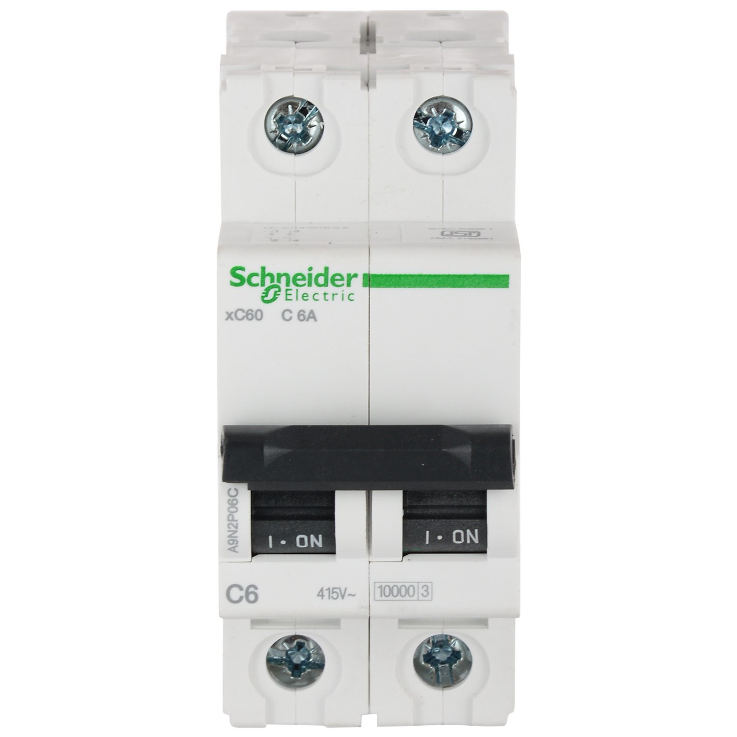 Image of MCB Schneider 6A Double Pole