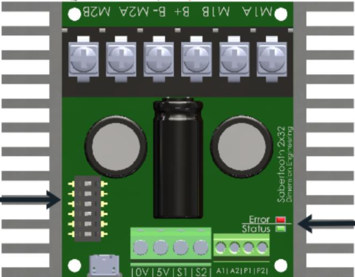 Image of SABERTOOTH 2X32 MOTOR CONTROLLER