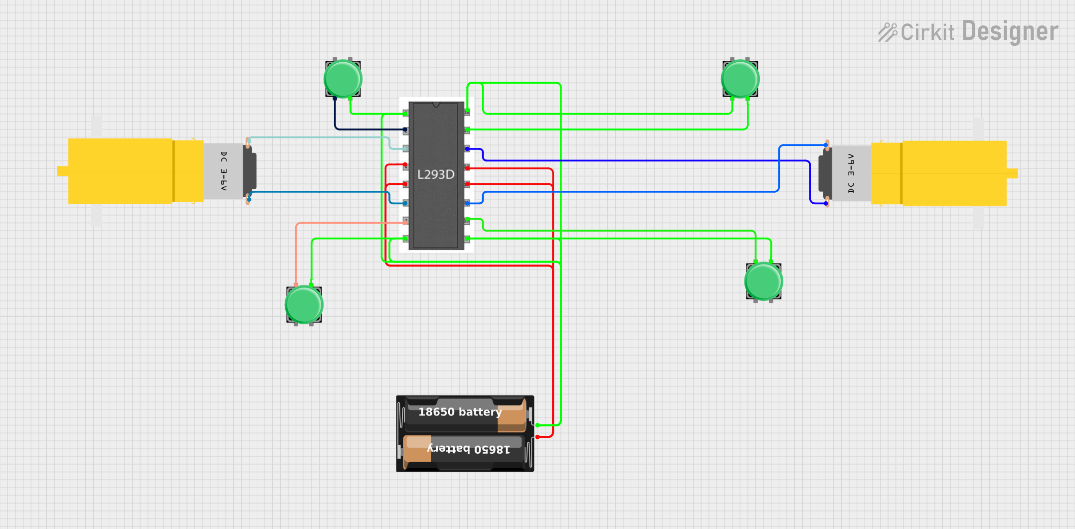 Image of Task1: A project utilizing L293D in a practical application