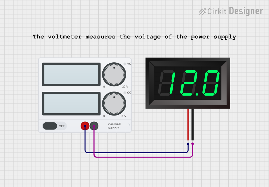 Image of Power Supply Demo: A project utilizing Ammeter in a practical application